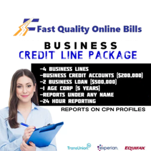 Business Credit Line Package - The Key to Your Business Success