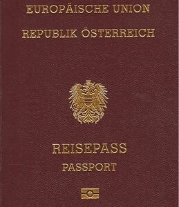 Austria Citizenship Real Documents Package