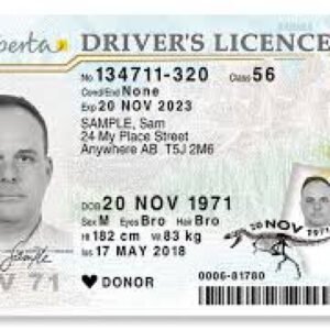 Fake Canada Driver’s License