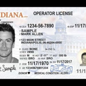 Fullz CC With Indiana Operator License And SSN