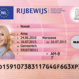 Netherland Driver’s License