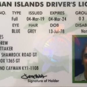 Buy Cayman Islands Real citizenship Documents package
