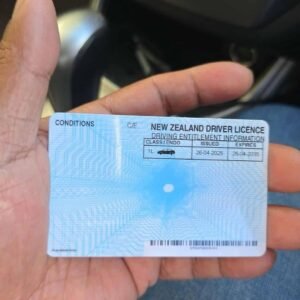 VTNZ New zealand Drivers License